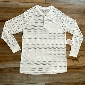LulaRoe Mark Henley Unisex 1452
